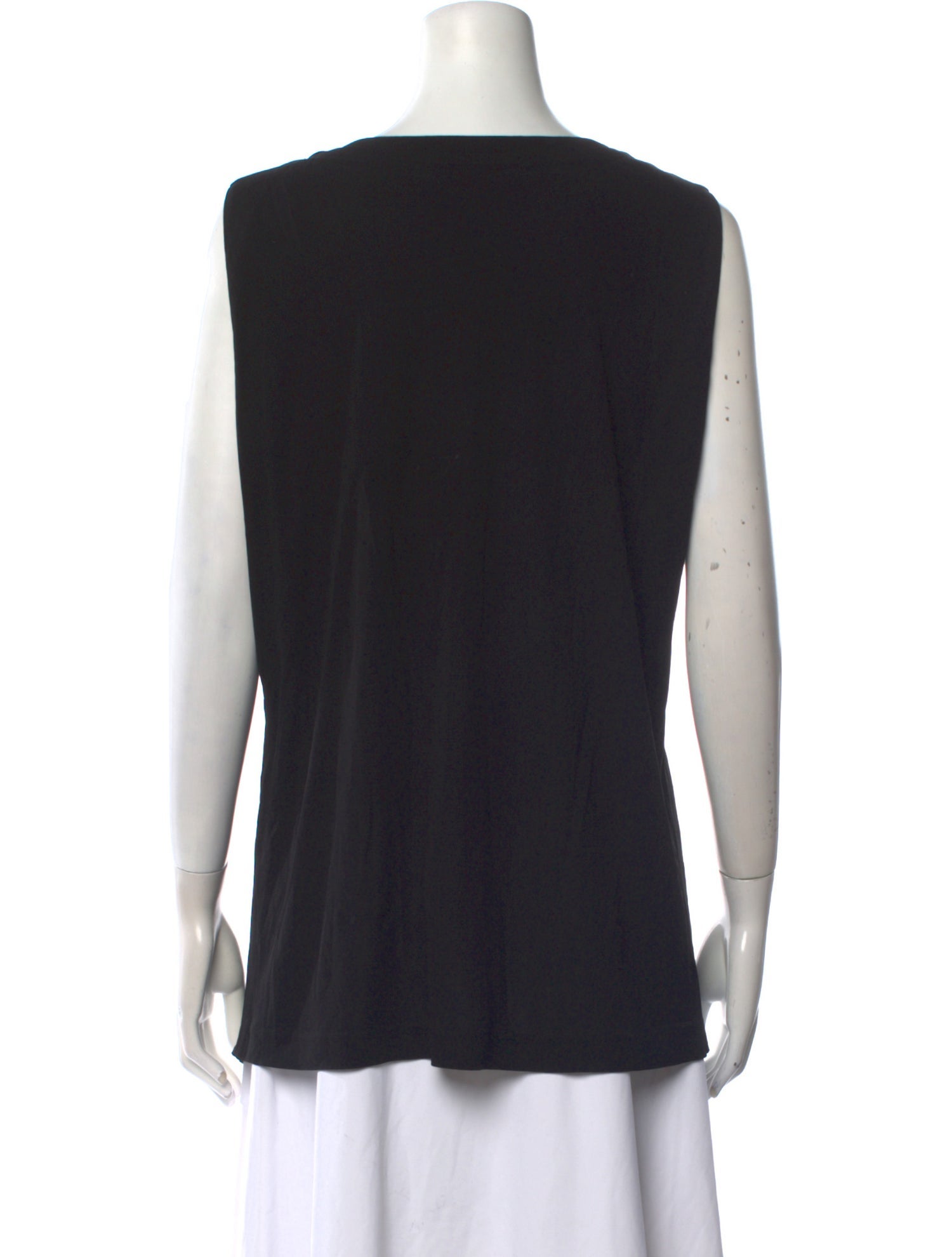 Piazza Sempione Scoop Neck Sleeveless Top