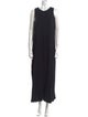 Piazza Sempione Crew Neck Long Dress