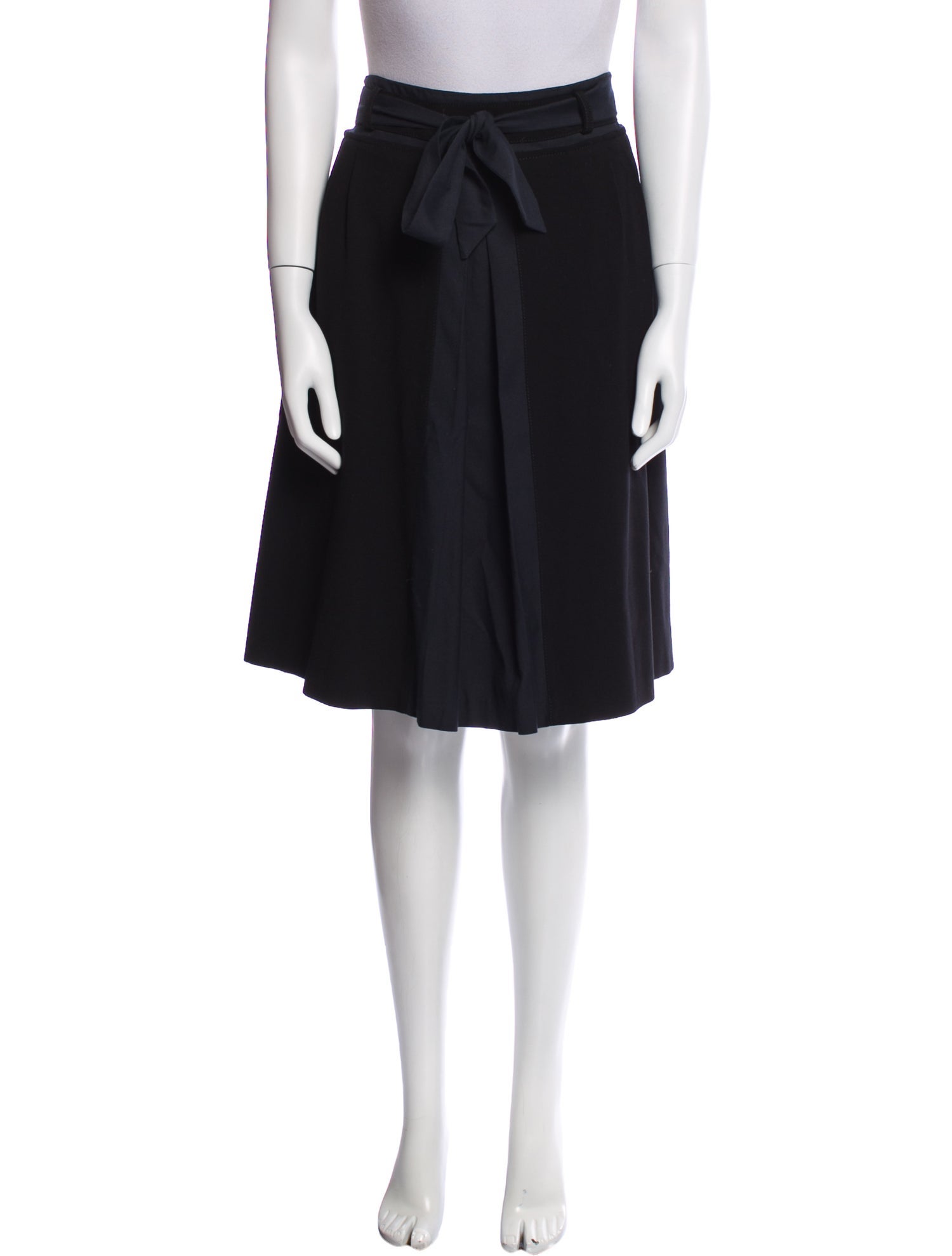 Piazza Sempione Wool Knee-Length Skirt