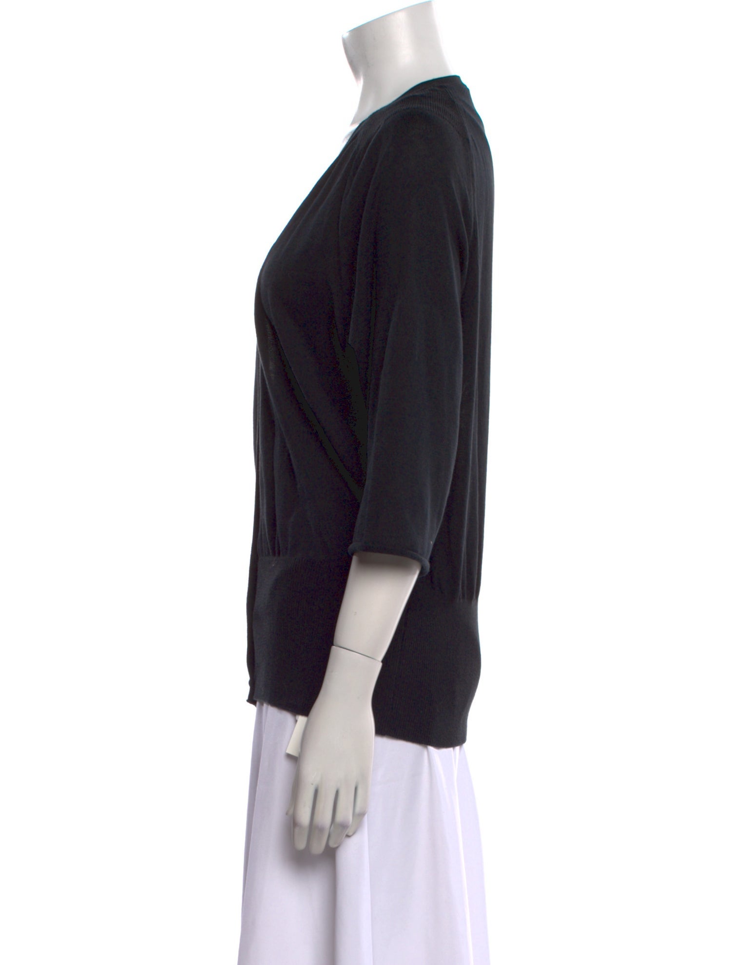 Piazza Sempione Plunge Neckline Sweater