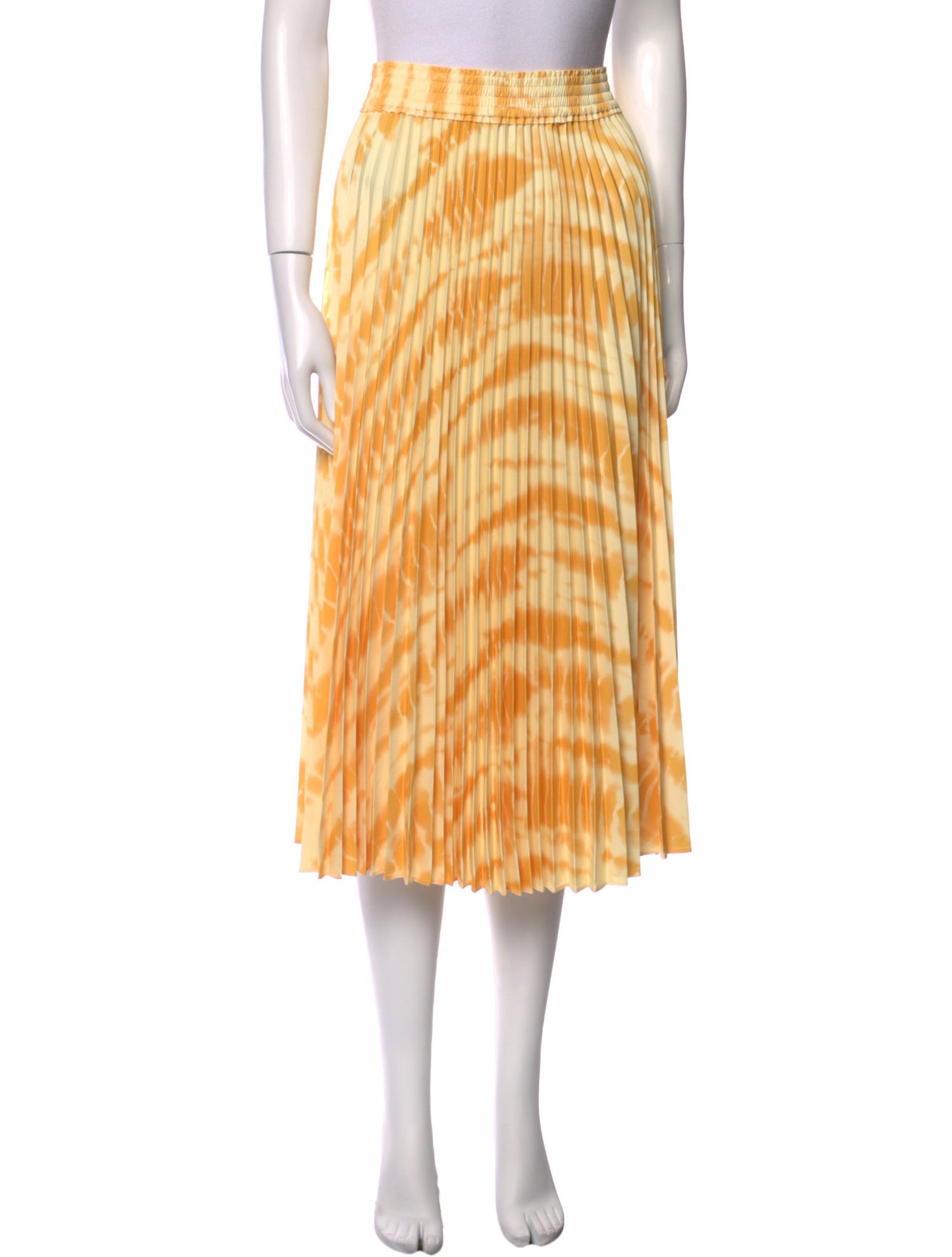 Proenza Schouler White Label Printed Midi Length Skirt