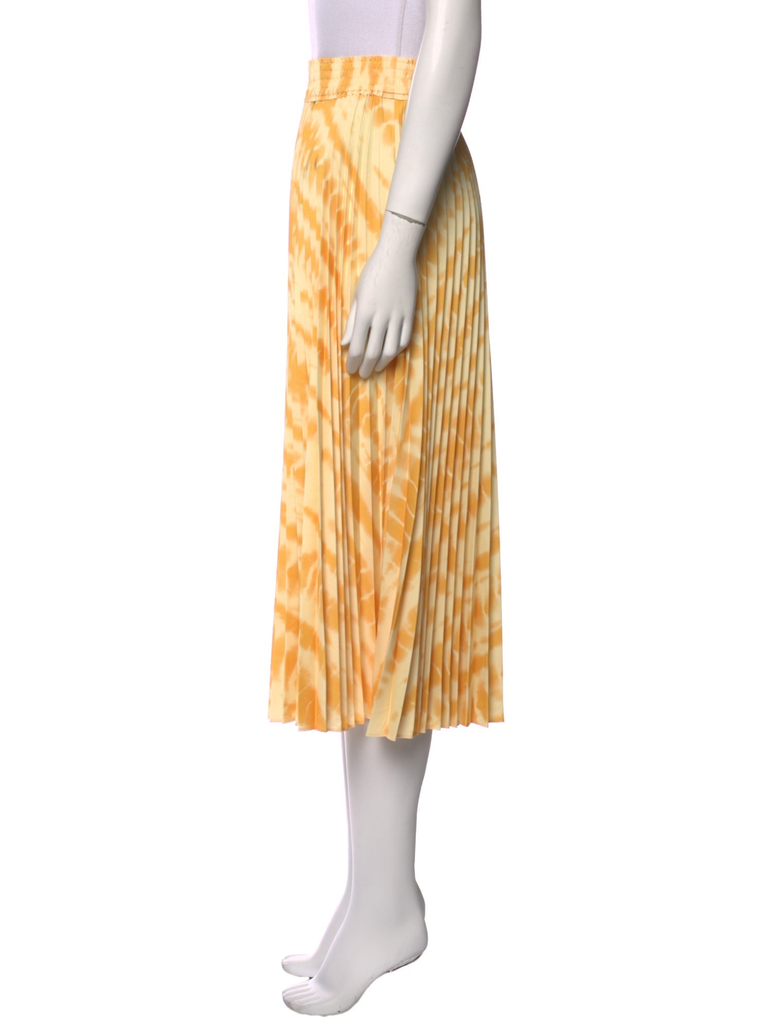 Proenza Schouler White Label Printed Midi Length Skirt