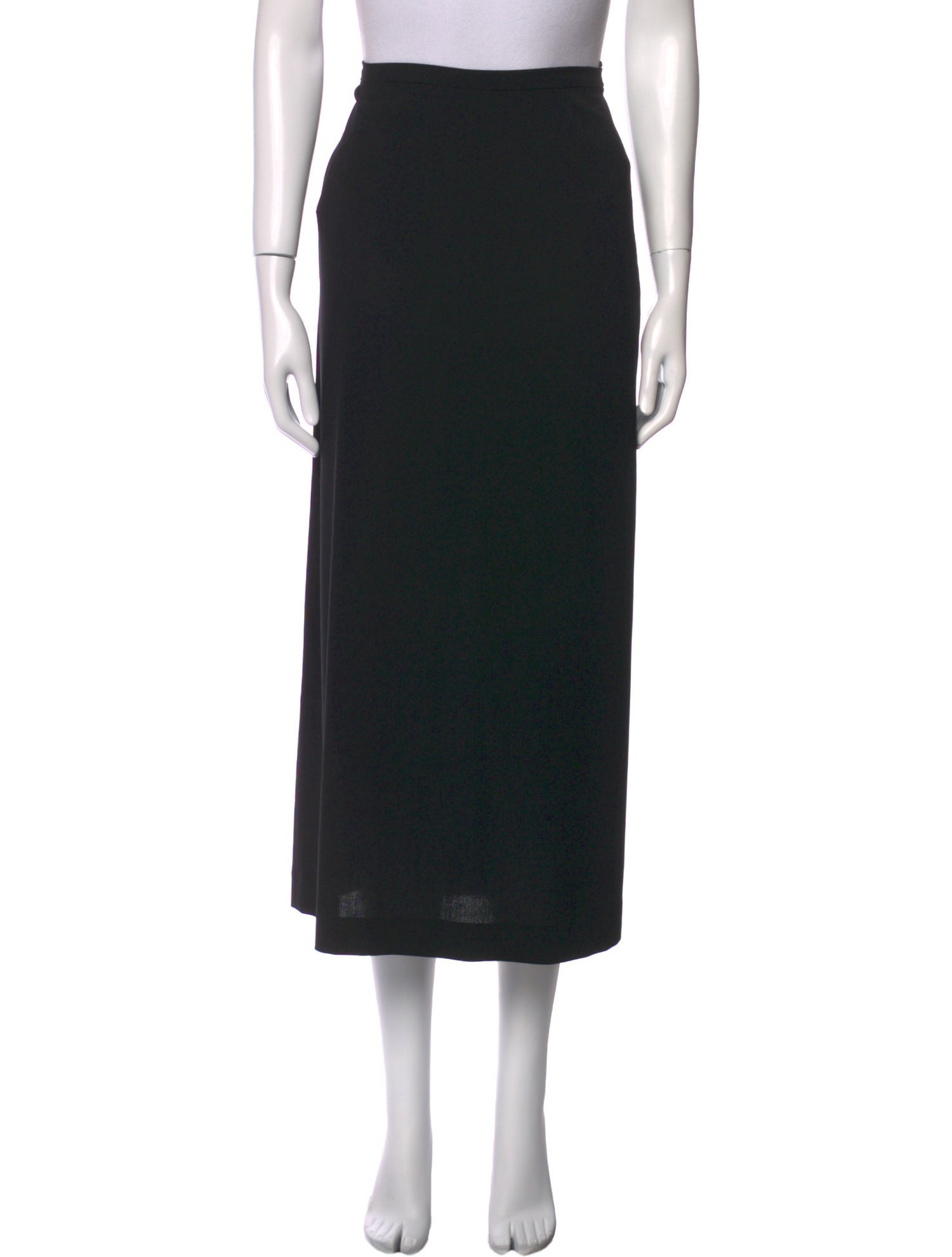 Piazza Sempione Wool Midi Length Skirt