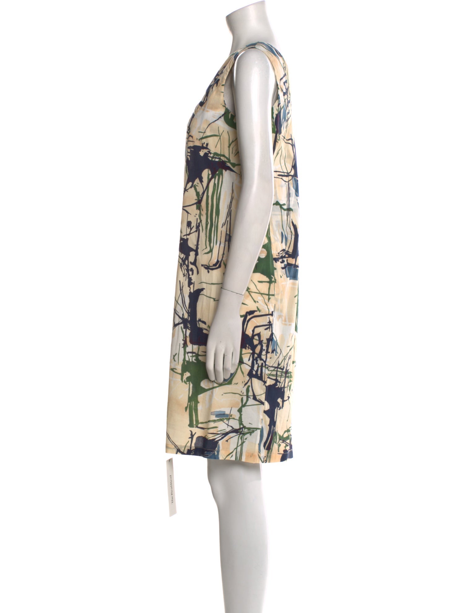 Piazza Sempione Printed Mini Dress