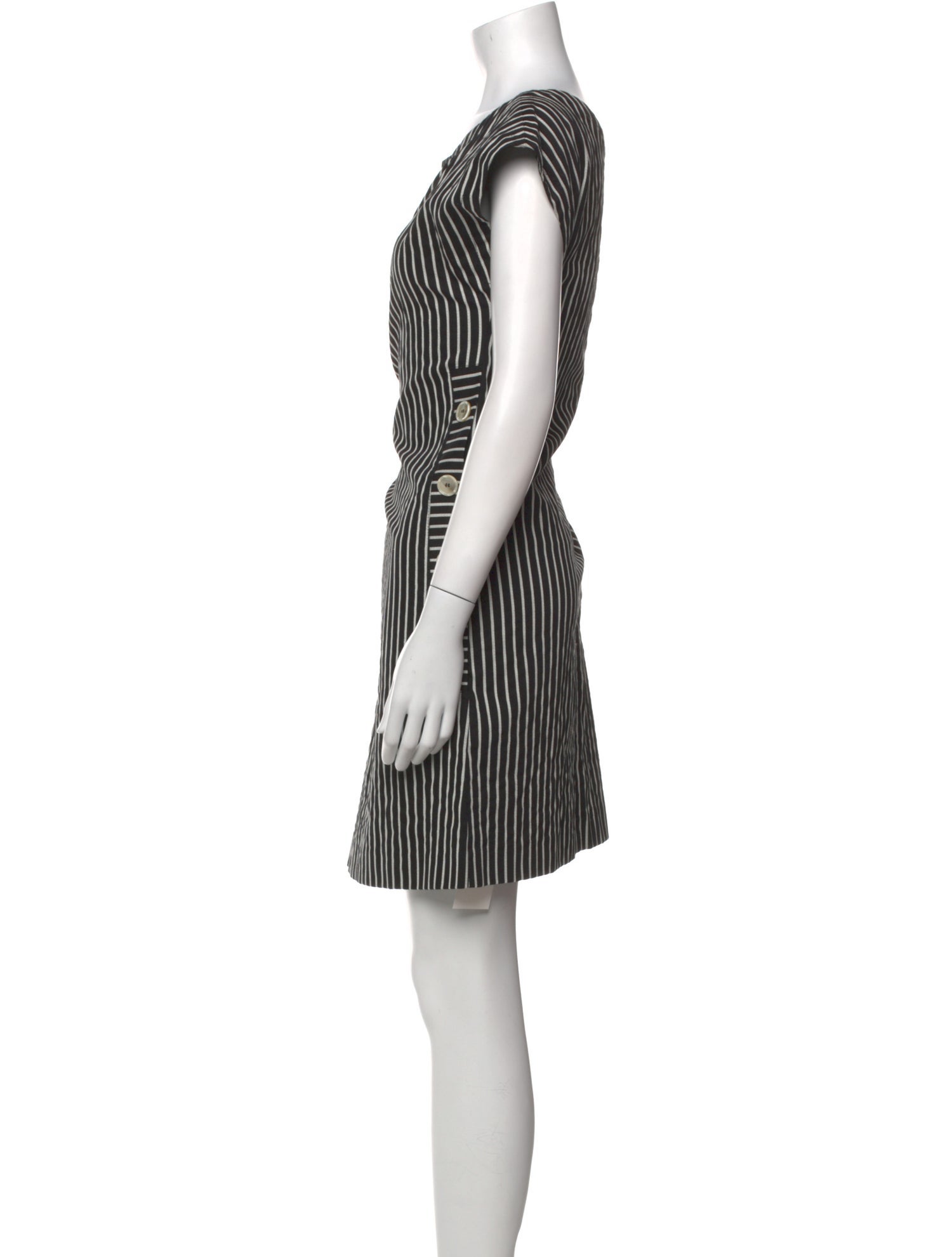 Piazza Sempione Striped Mini Dress w/ Tags