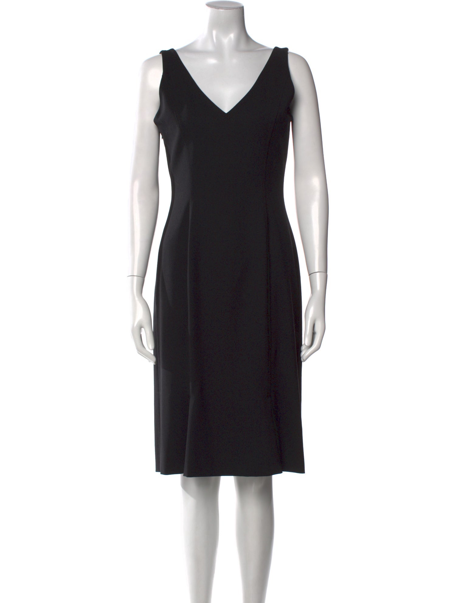 Piazza Sempione Wool Midi Length Dress