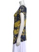 Piazza Sempione Printed Cowl Neck Tunic