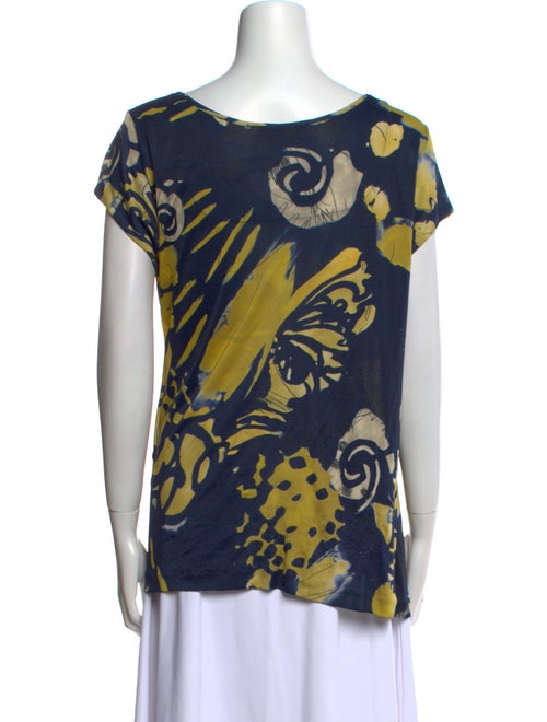 Piazza Sempione Printed Cowl Neck Tunic