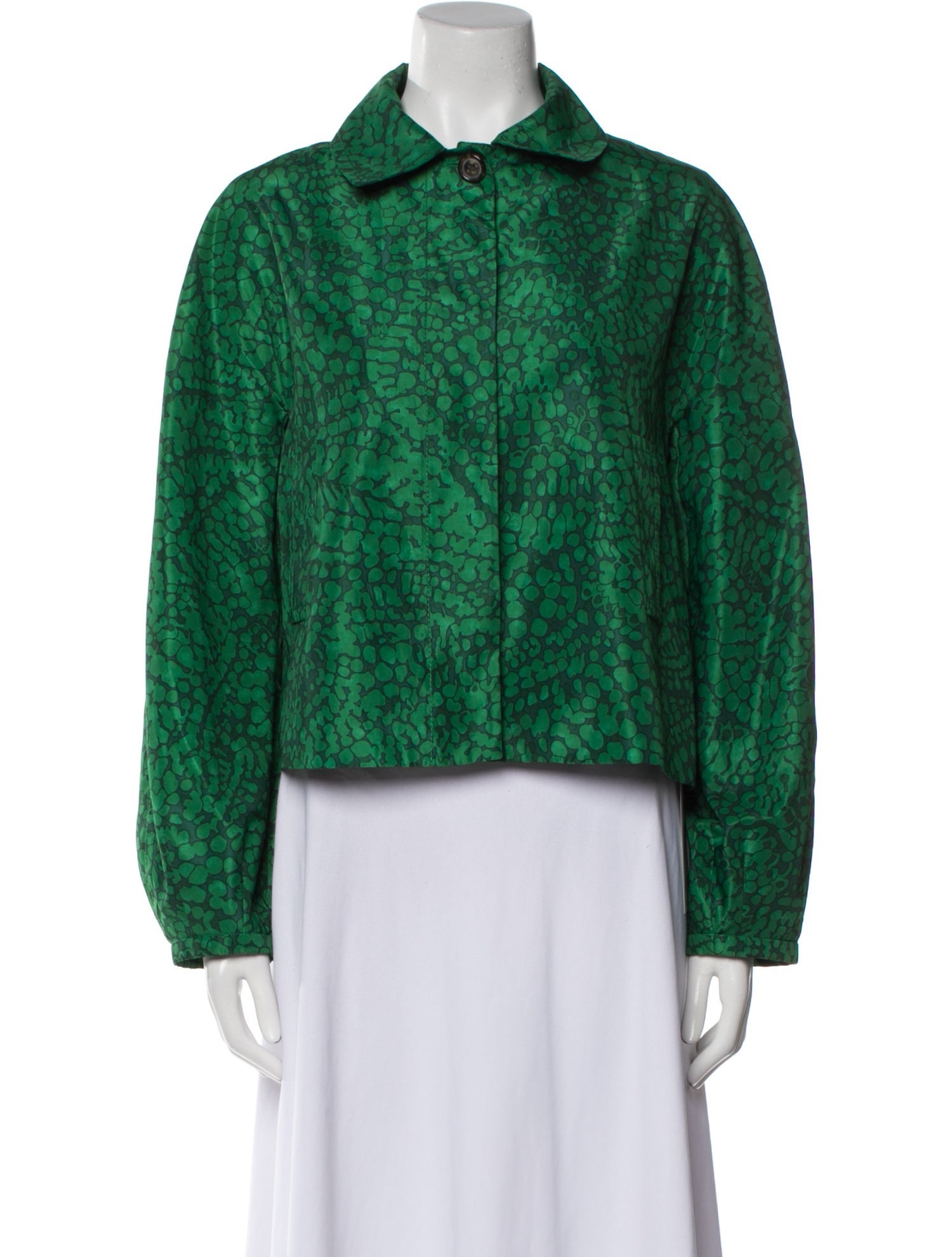 Piazza Sempione Printed Evening Jacket