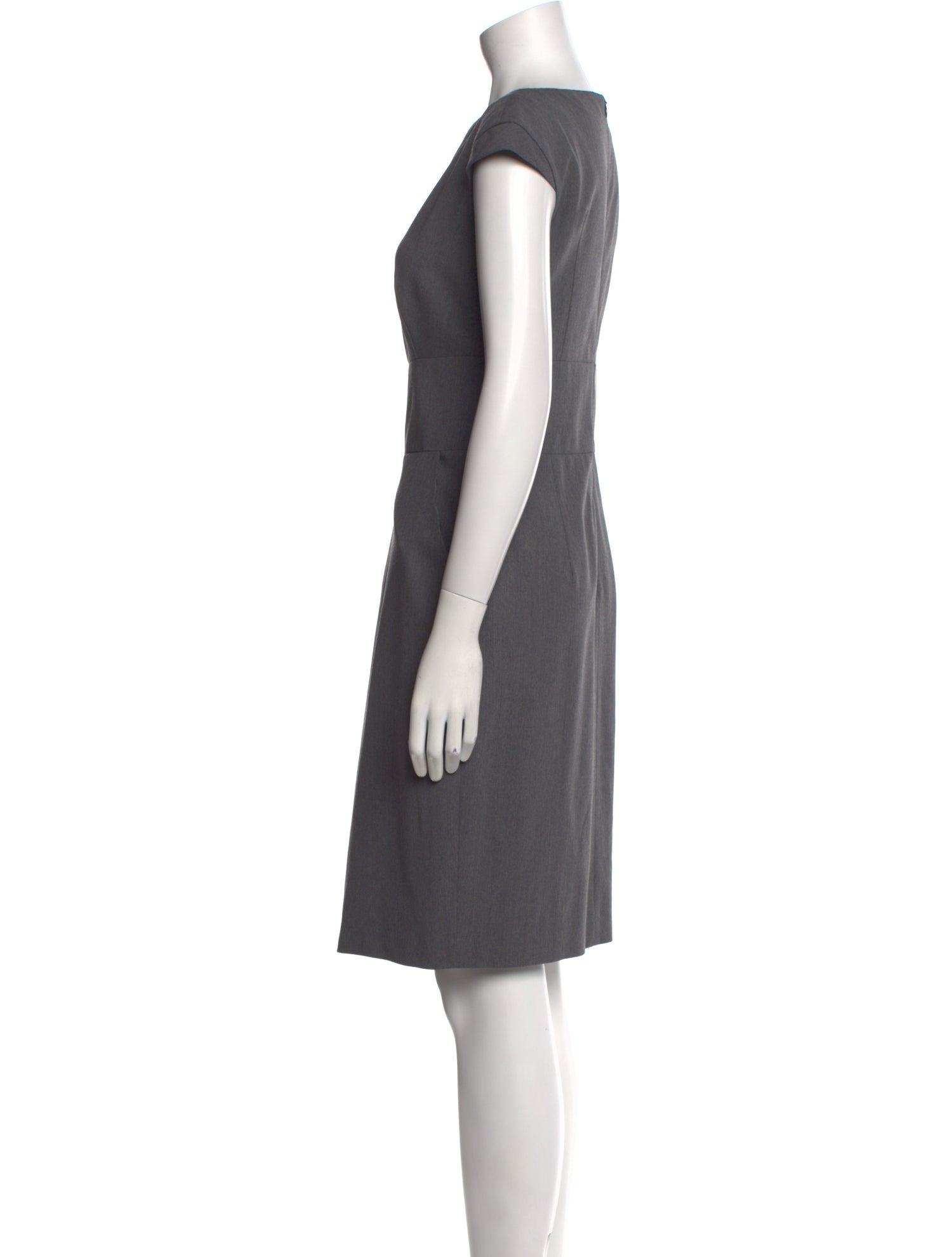Piazza Sempione Virgin Wool Knee-Length Dress