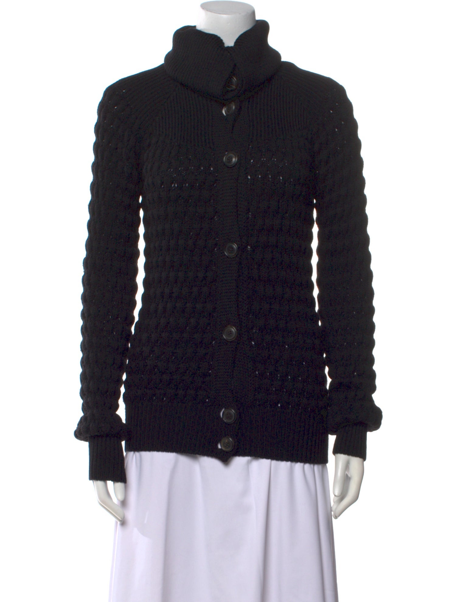 Piazza Sempione Wool Mock Neck Sweater