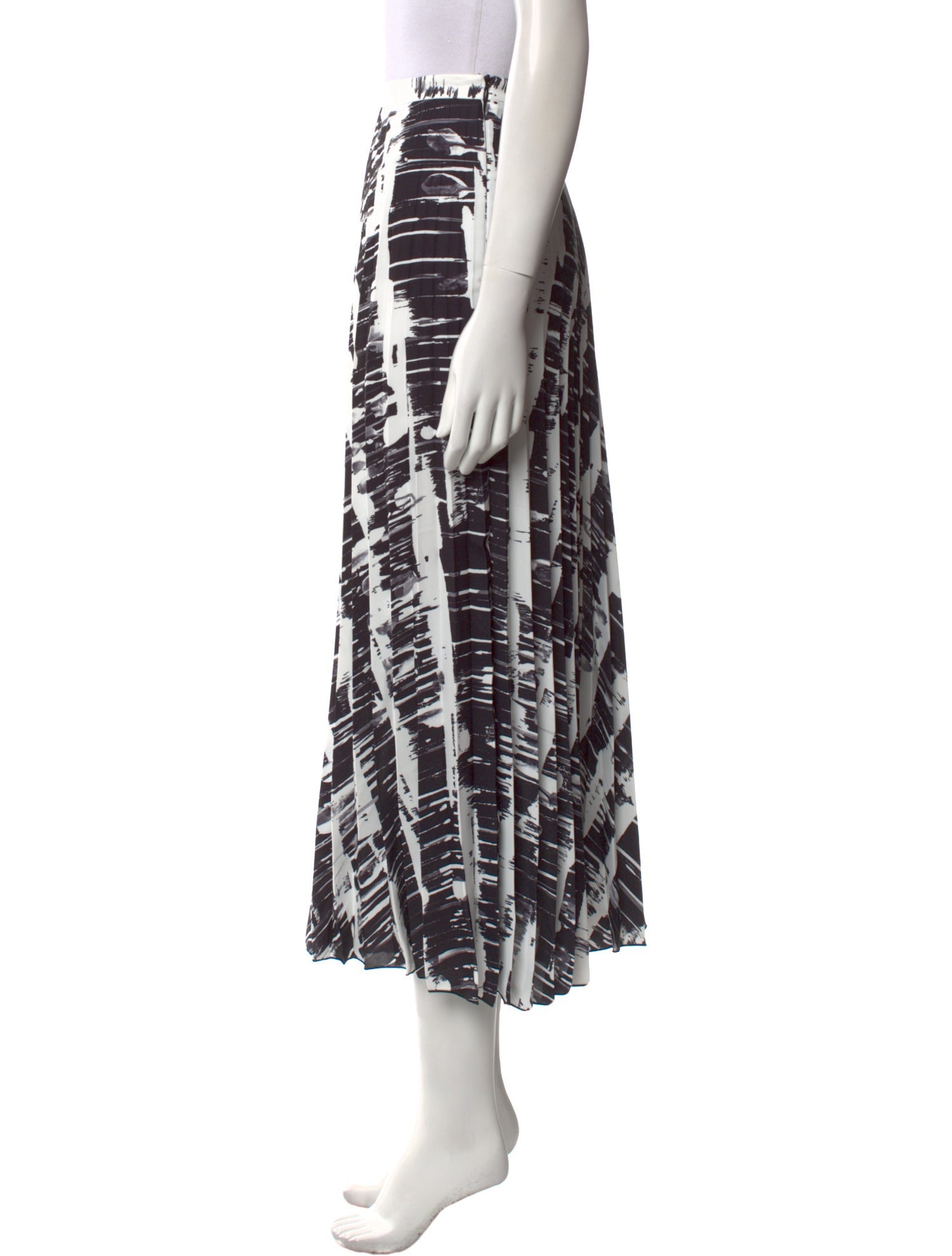 Piazza Sempione Printed Midi Length Skirt