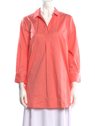 Piazza Sempione V-Neck Three-Quarter Sleeve Tunic