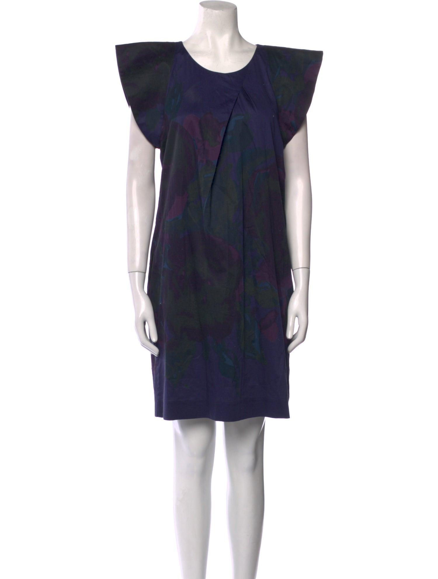 Piazza Sempione Printed Mini Dress