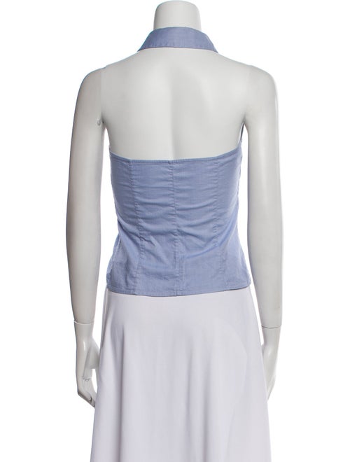 Piazza Sempione Halterneck Sleeveless Top