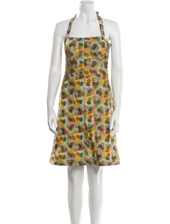 Piazza Sempione Printed Mini Dress