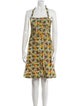 Piazza Sempione Printed Mini Dress