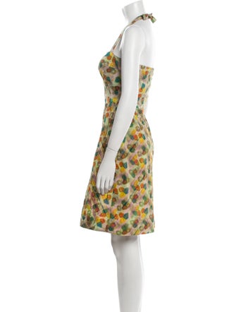 Piazza Sempione Printed Mini Dress