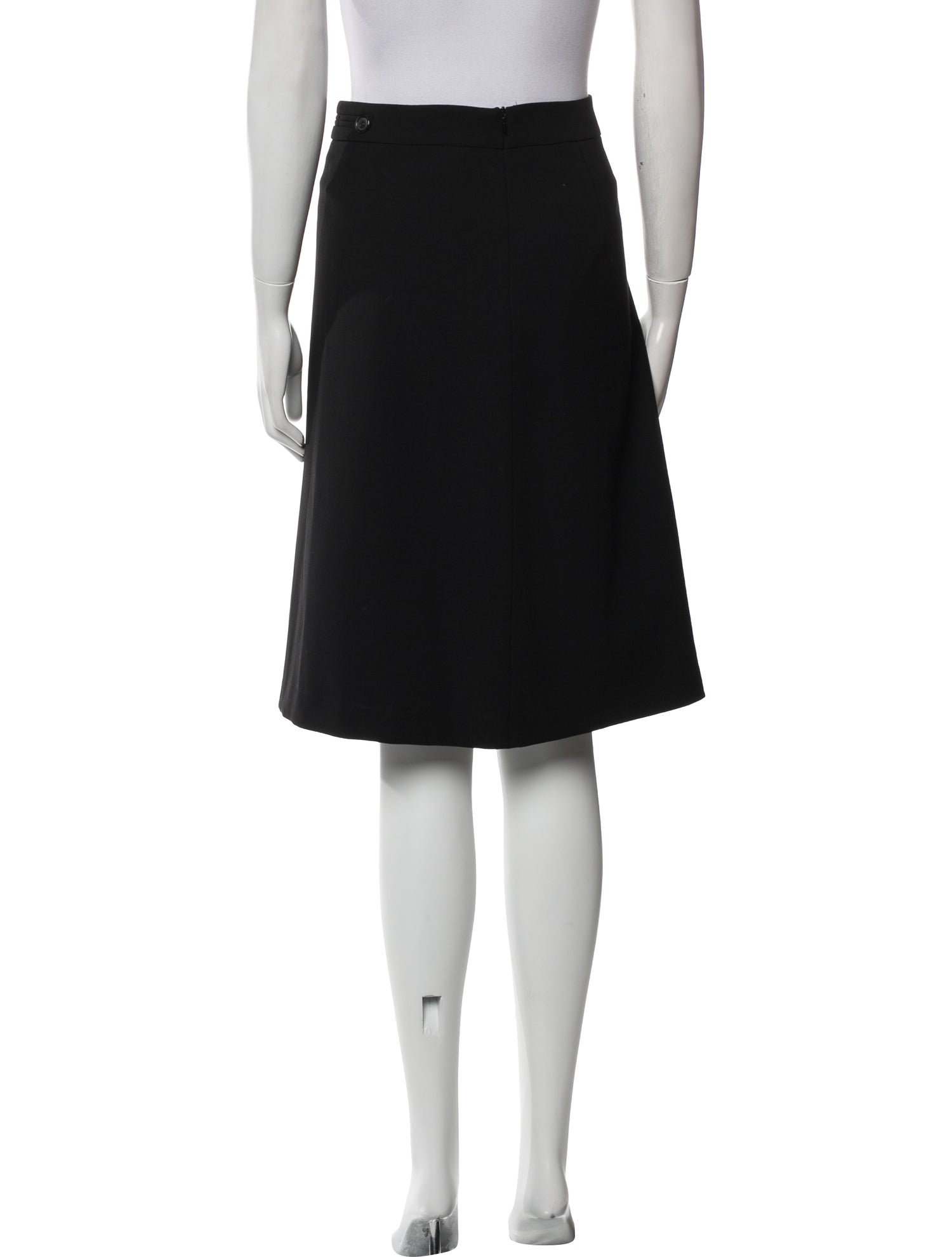 Piazza Sempione Wool Knee-Length Skirt