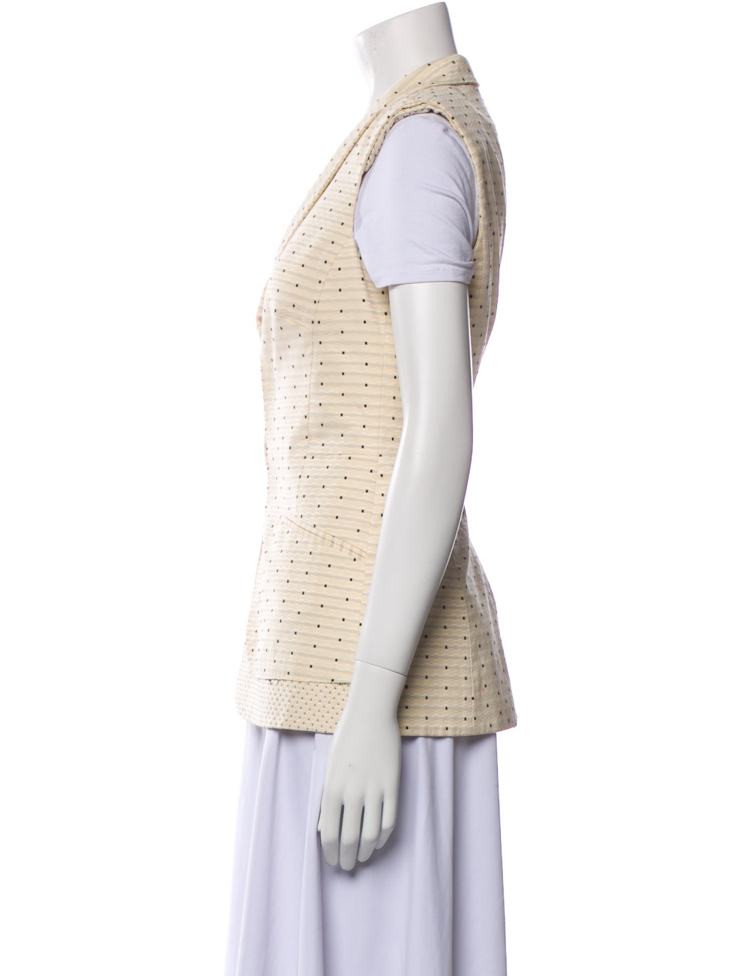 Piazza Sempione Polka Dot Print Vest