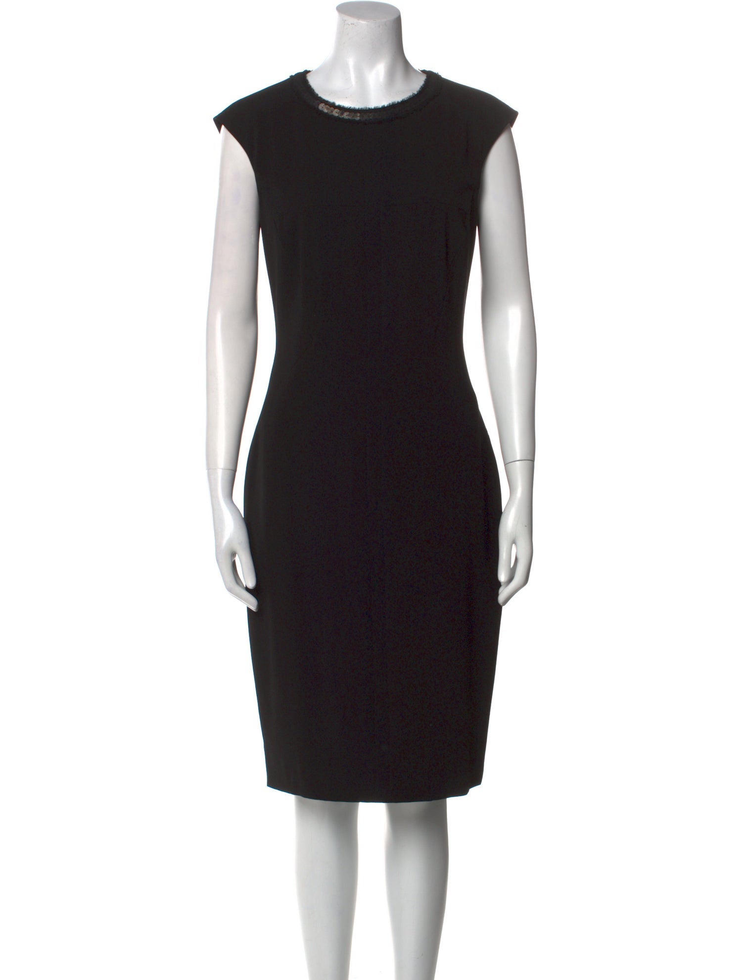 Piazza Sempione Crew Neck Knee-Length Dress