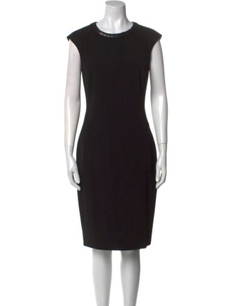 Piazza Sempione Crew Neck Knee-Length Dress