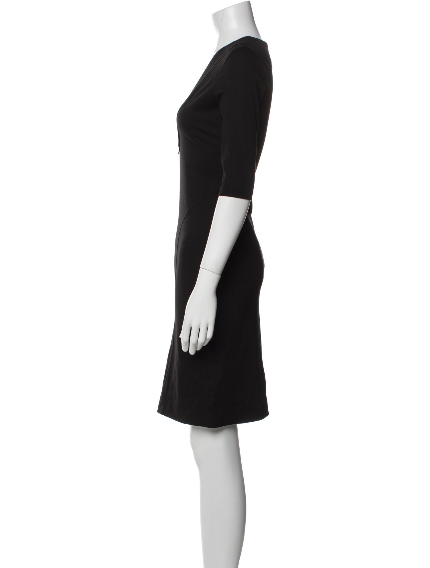 Piazza Sempione V-Neck Knee-Length Dress w/ Tags