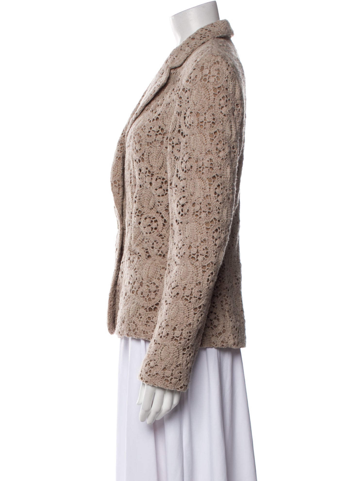 Piazza Sempione Wool Patterned Blazer