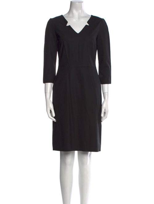 Piazza Sempione Virgin Wool Knee-Length Dress