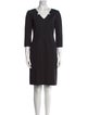 Piazza Sempione Virgin Wool Knee-Length Dress