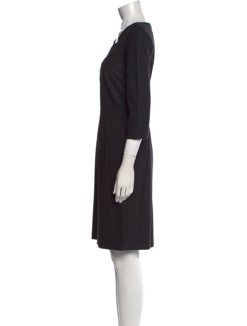 Piazza Sempione Virgin Wool Knee-Length Dress