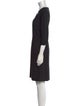 Piazza Sempione Virgin Wool Knee-Length Dress
