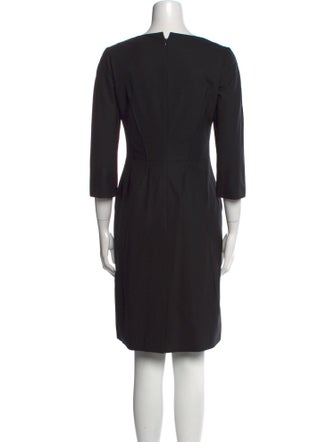 Piazza Sempione Virgin Wool Knee-Length Dress