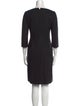 Piazza Sempione Virgin Wool Knee-Length Dress
