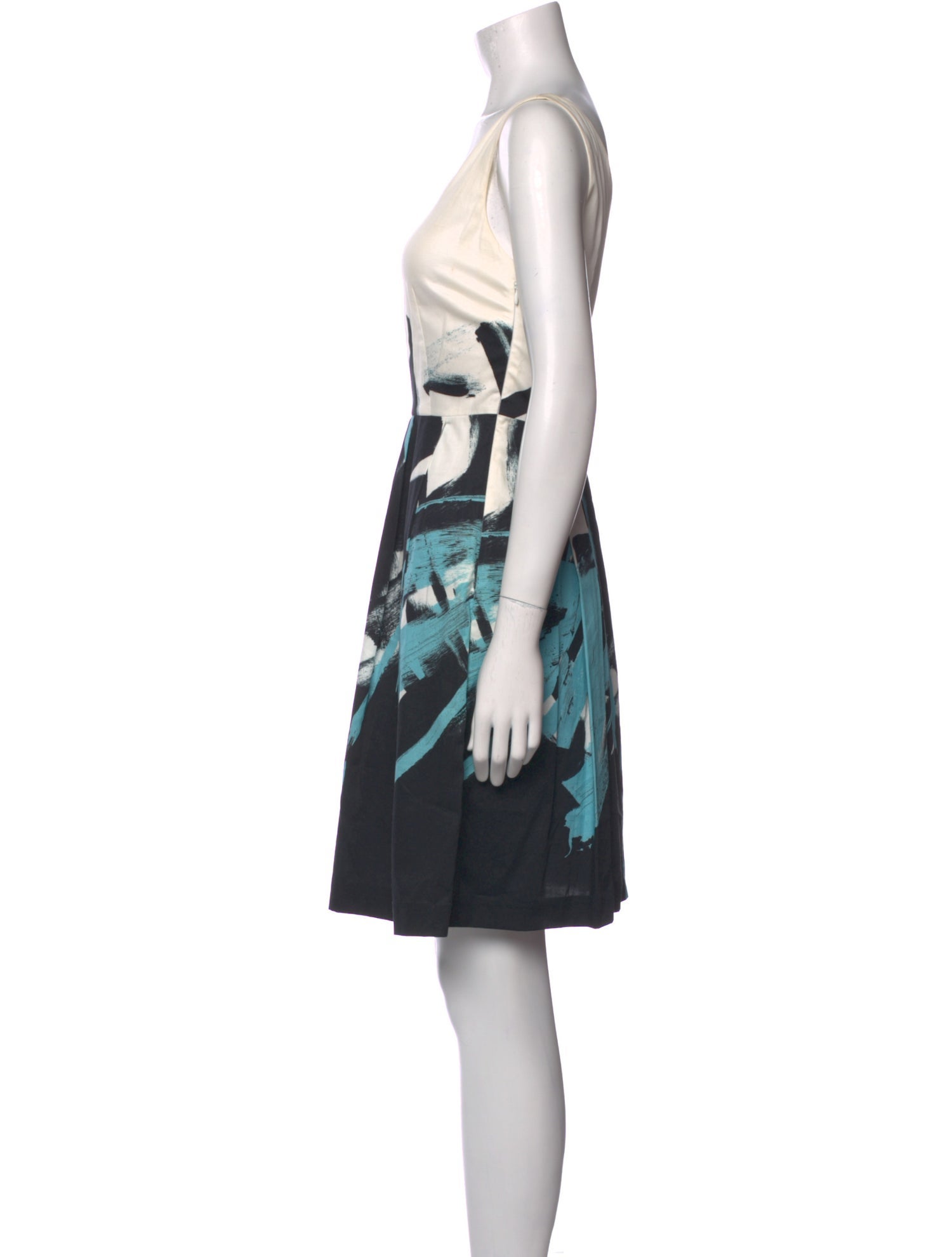 Piazza Sempione Printed Mini Dress