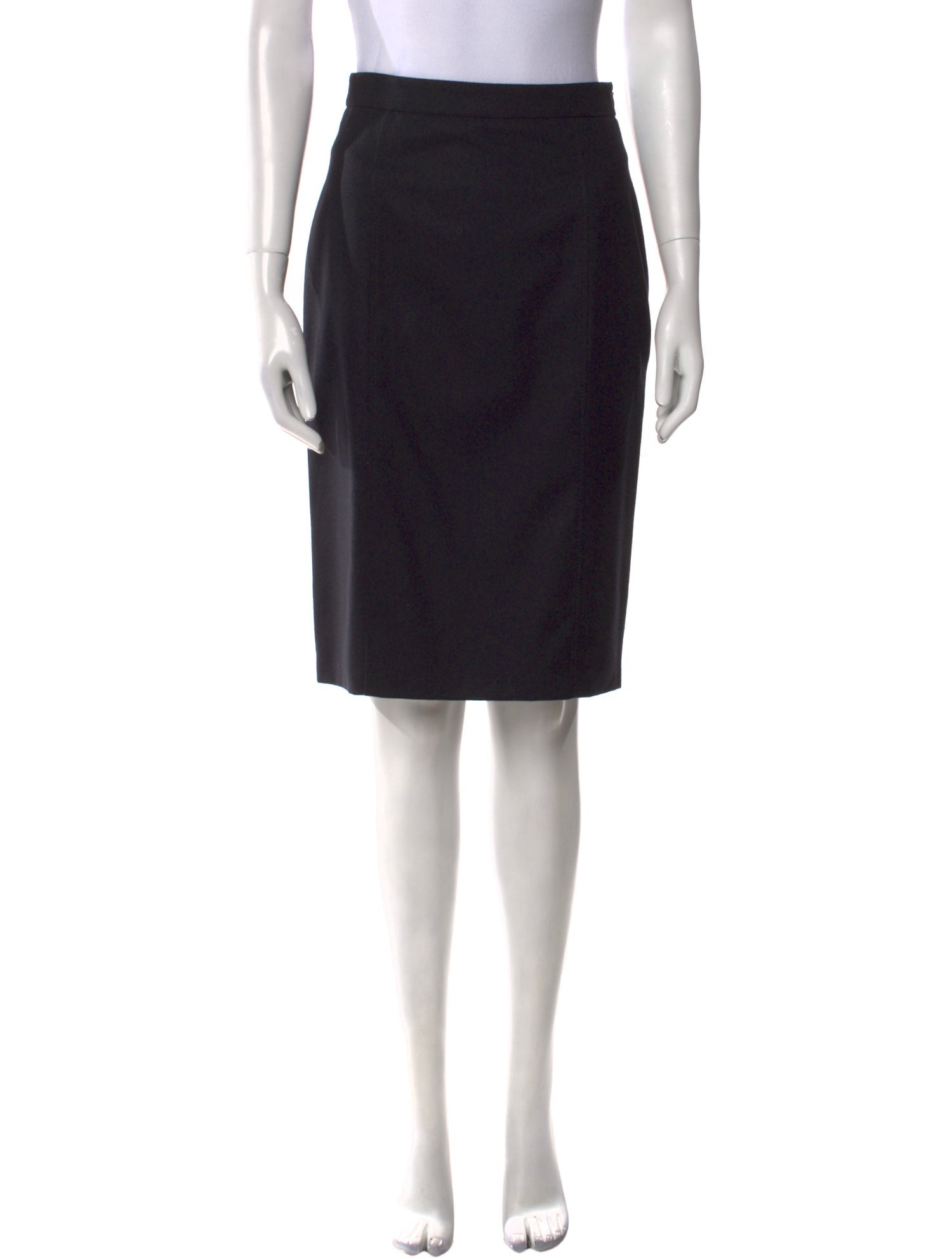 Piazza Sempione Virgin Wool Knee-Length Skirt