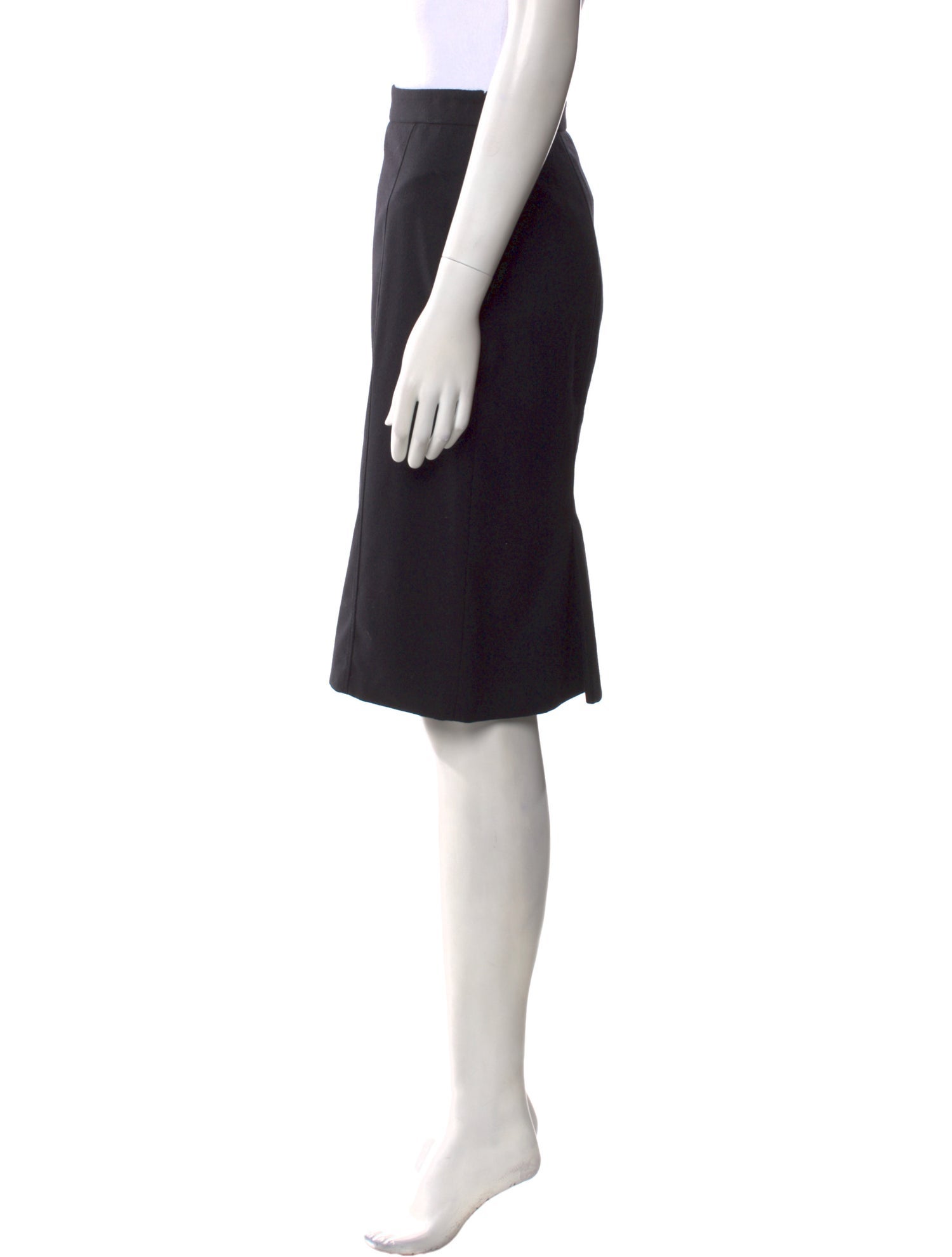 Piazza Sempione Virgin Wool Knee-Length Skirt