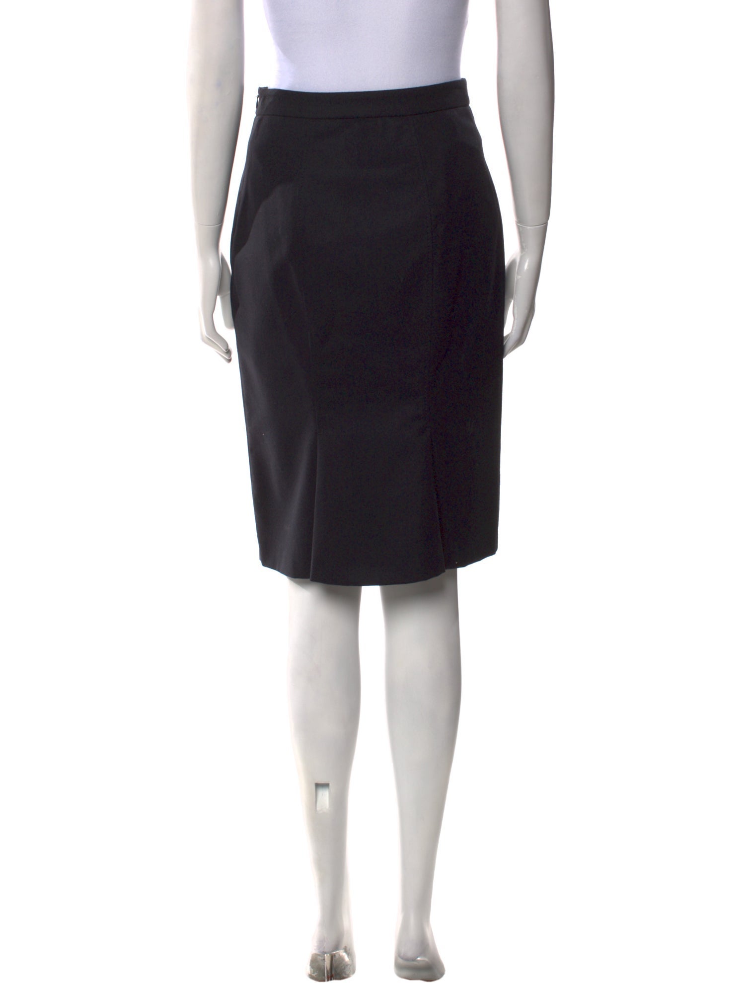 Piazza Sempione Virgin Wool Knee-Length Skirt