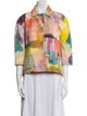 Piazza Sempione Colorblock Pattern Jacket