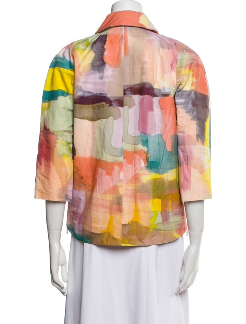 Piazza Sempione Colorblock Pattern Jacket