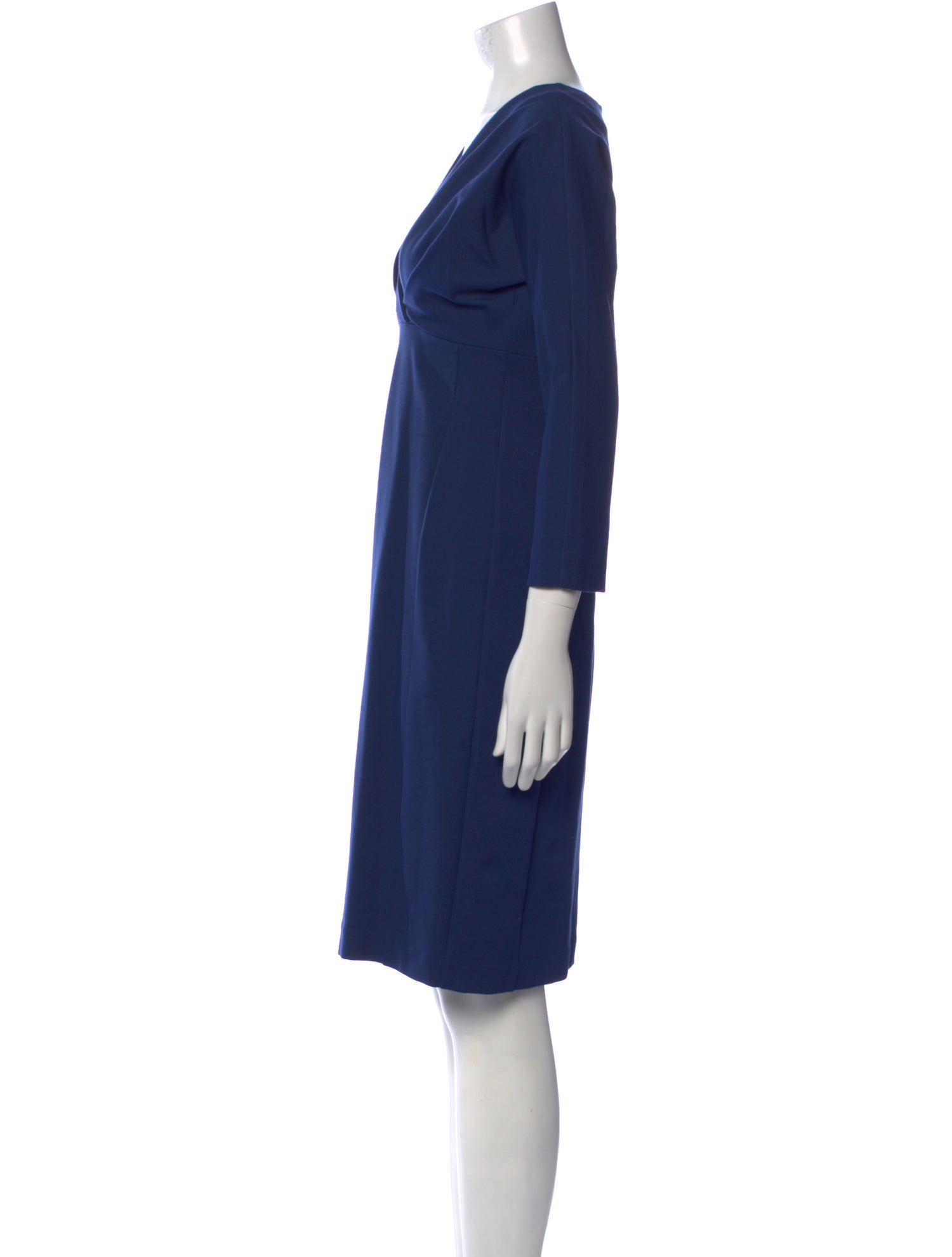 Piazza Sempione V-Neck Knee-Length Dress