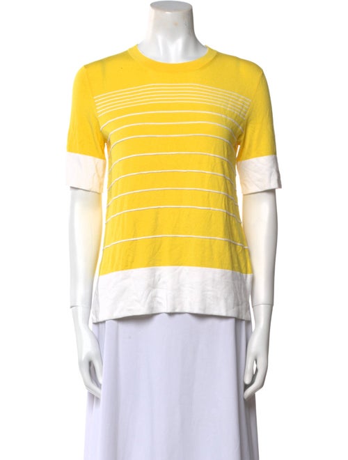 Piazza Sempione Striped Crew Neck T-Shirt