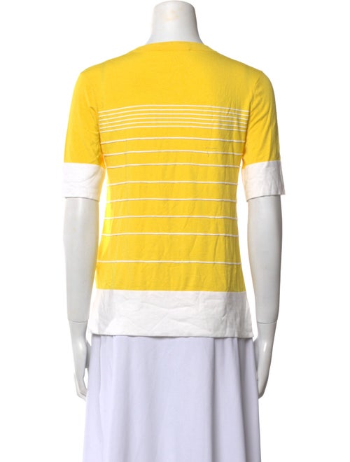 Piazza Sempione Striped Crew Neck T-Shirt