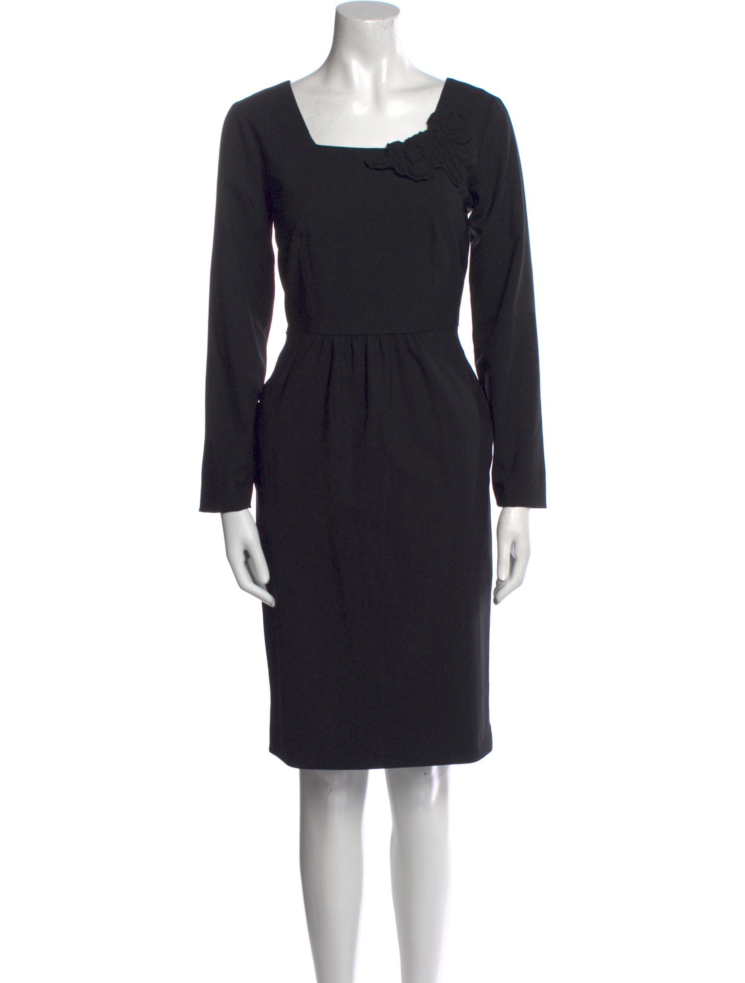 Piazza Sempione Virgin Wool Knee-Length Dress
