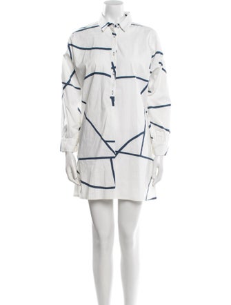 Piazza Sempione Printed Mini Dress