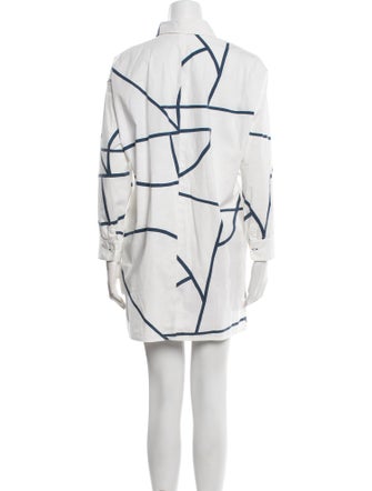 Piazza Sempione Printed Mini Dress