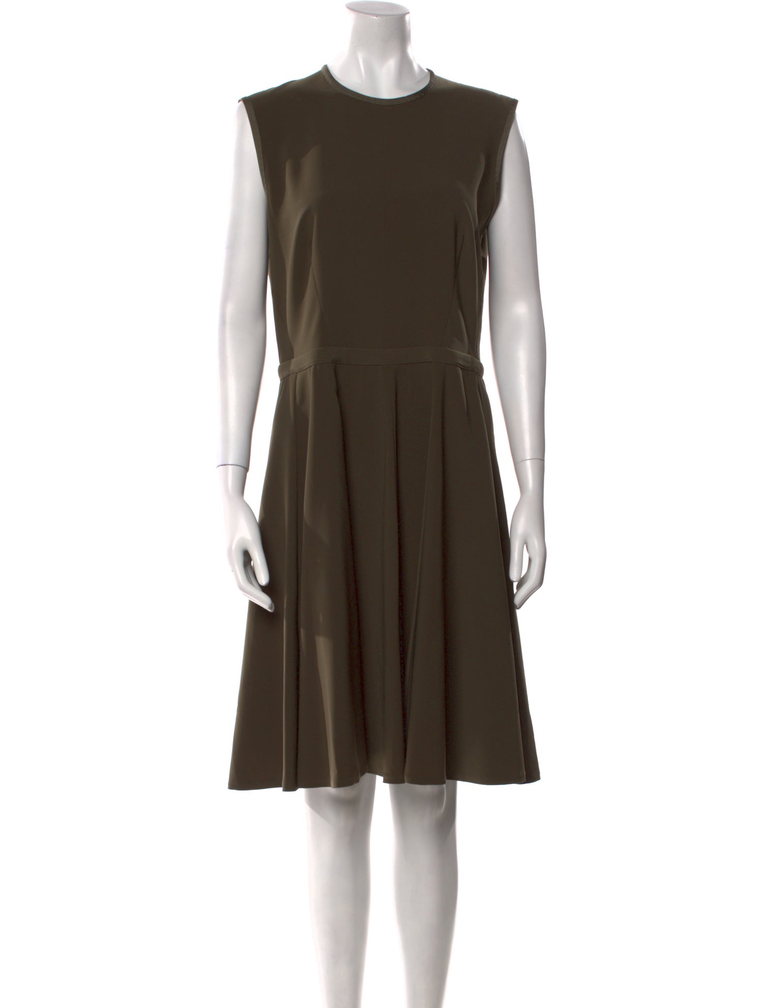 Piazza Sempione Crew Neck Knee-Length Dress