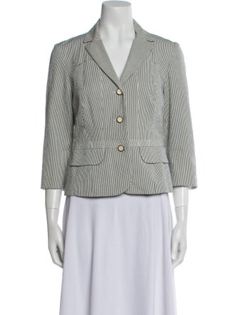 Piazza Sempione Striped Blazer