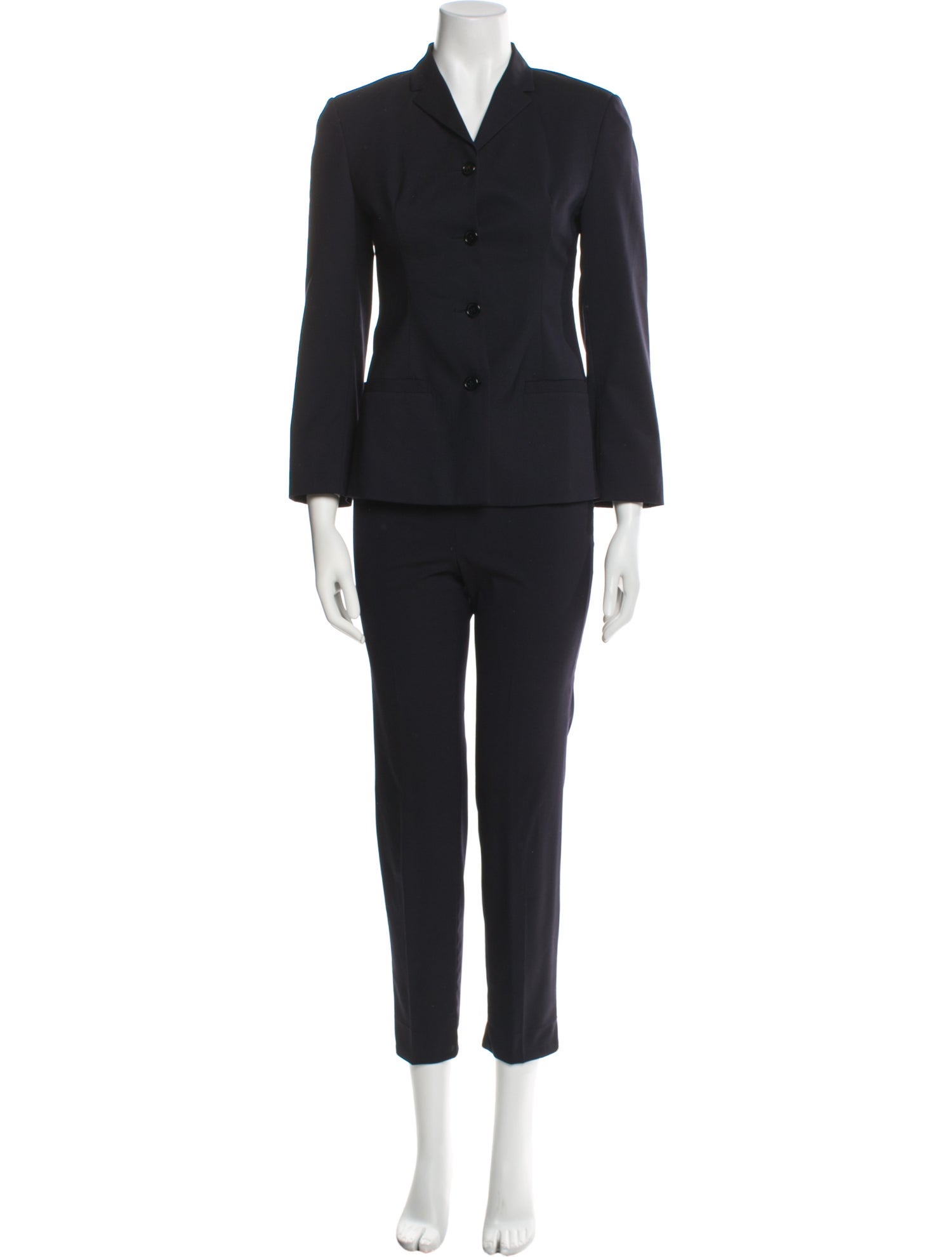 Piazza Sempione Vintage Virgin Wool Pantsuit