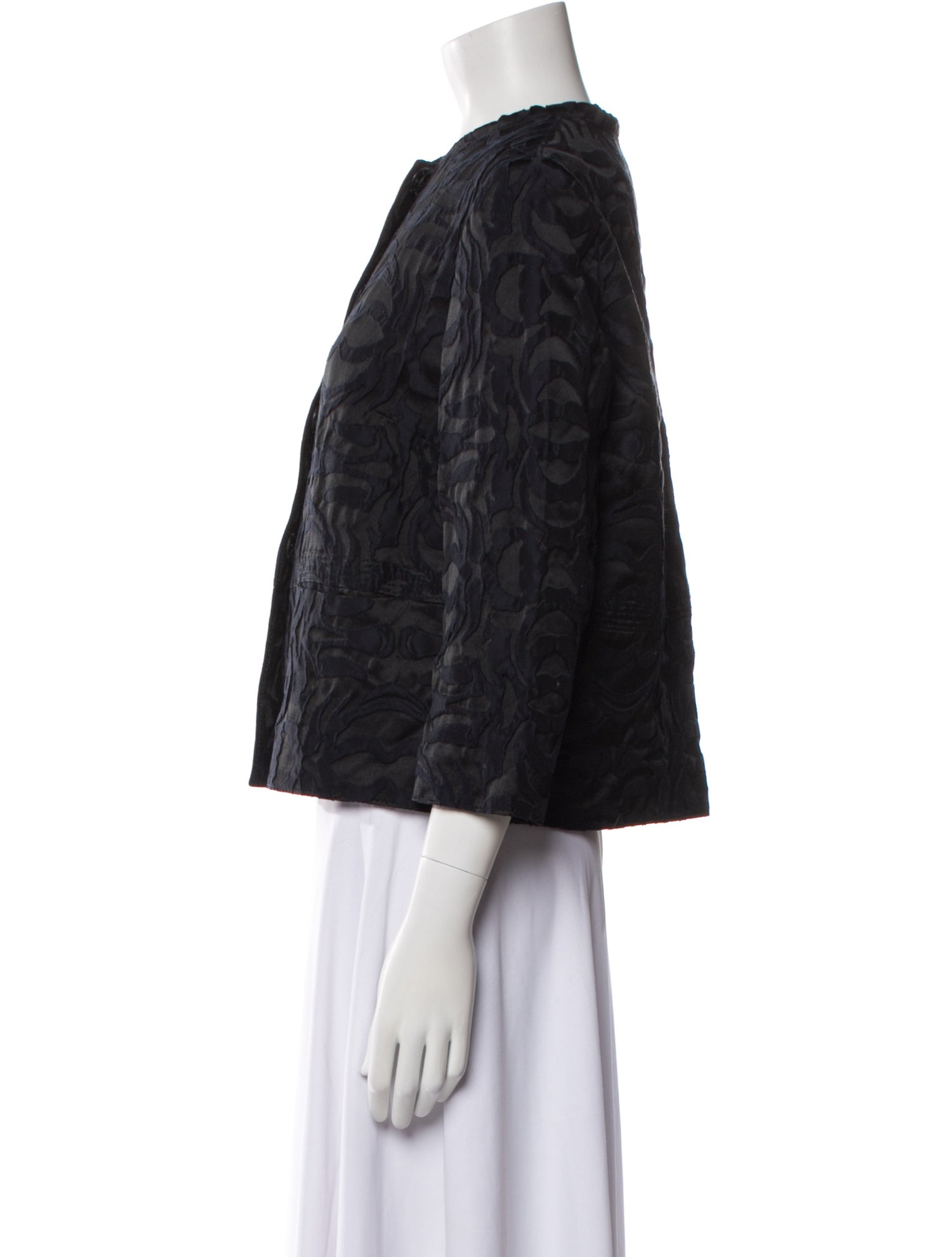 Piazza Sempione Printed Evening Jacket